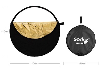 Location x2 panneaux LED Pixel P80 (RGB) + réflecteur 5 en 1 (110cm)