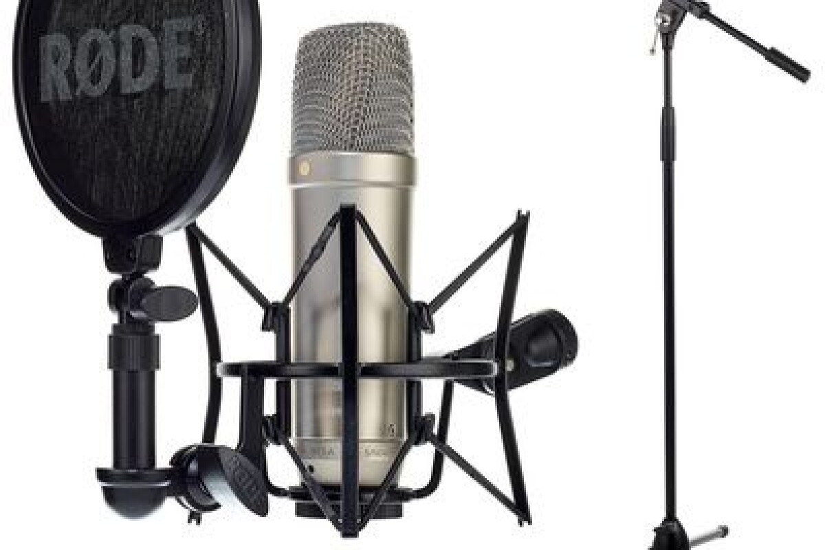 Location Microphone Rode NT1-A + Carte Son Focusrite Scarlett Solo (micro voix) - Lightyshare