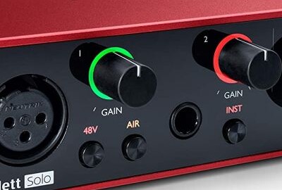 Location Microphone Rode NT1-A + Carte Son Focusrite Scarlett Solo (micro voix)