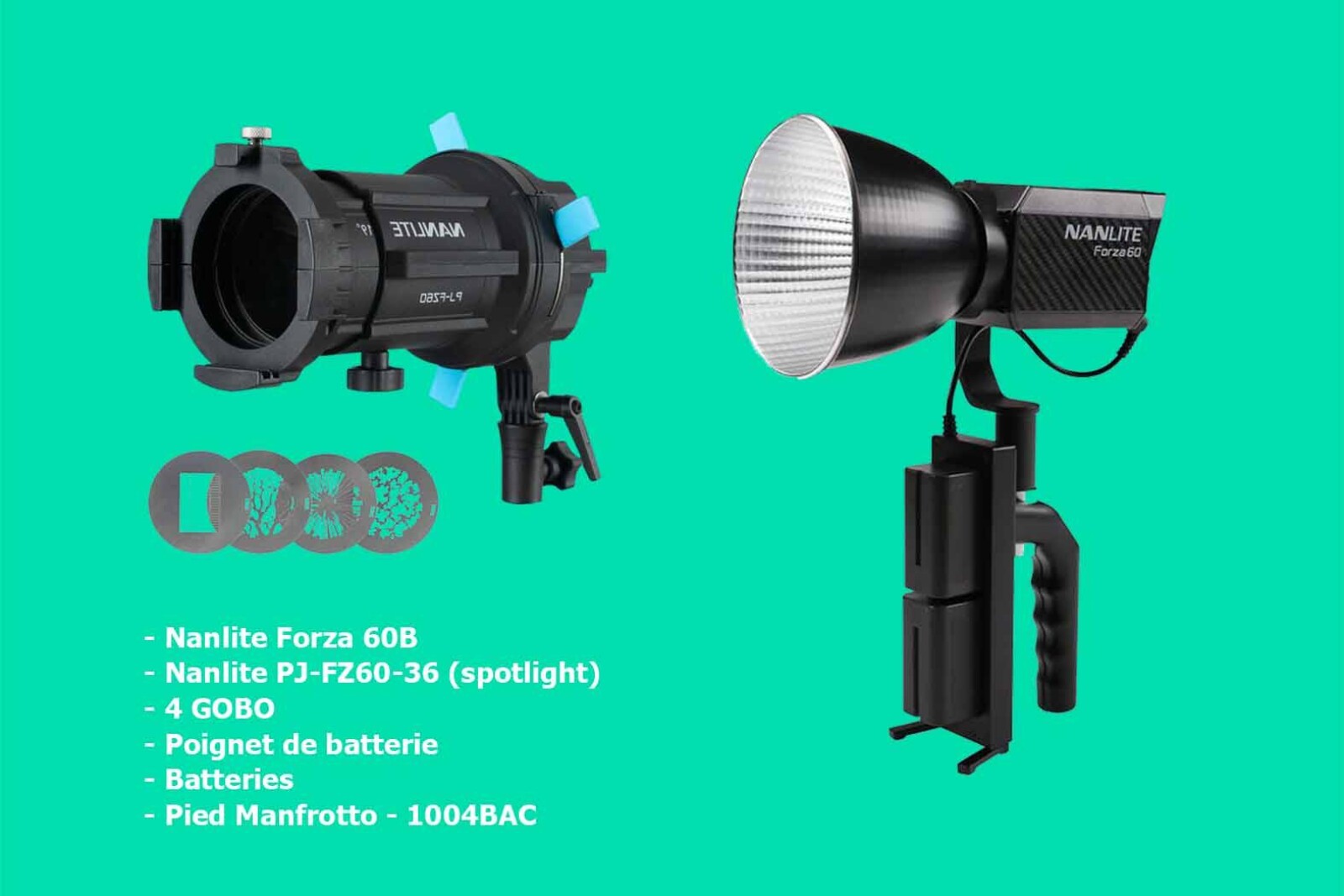 PACK - Forza 60B (bi-color) avec spotlight - Photo 1 sur 2