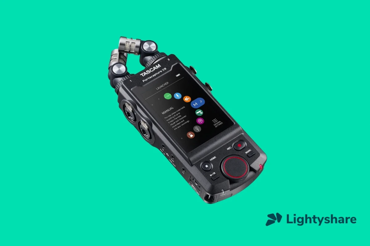 Location Tascam Portacapture X8 - Lightyshare