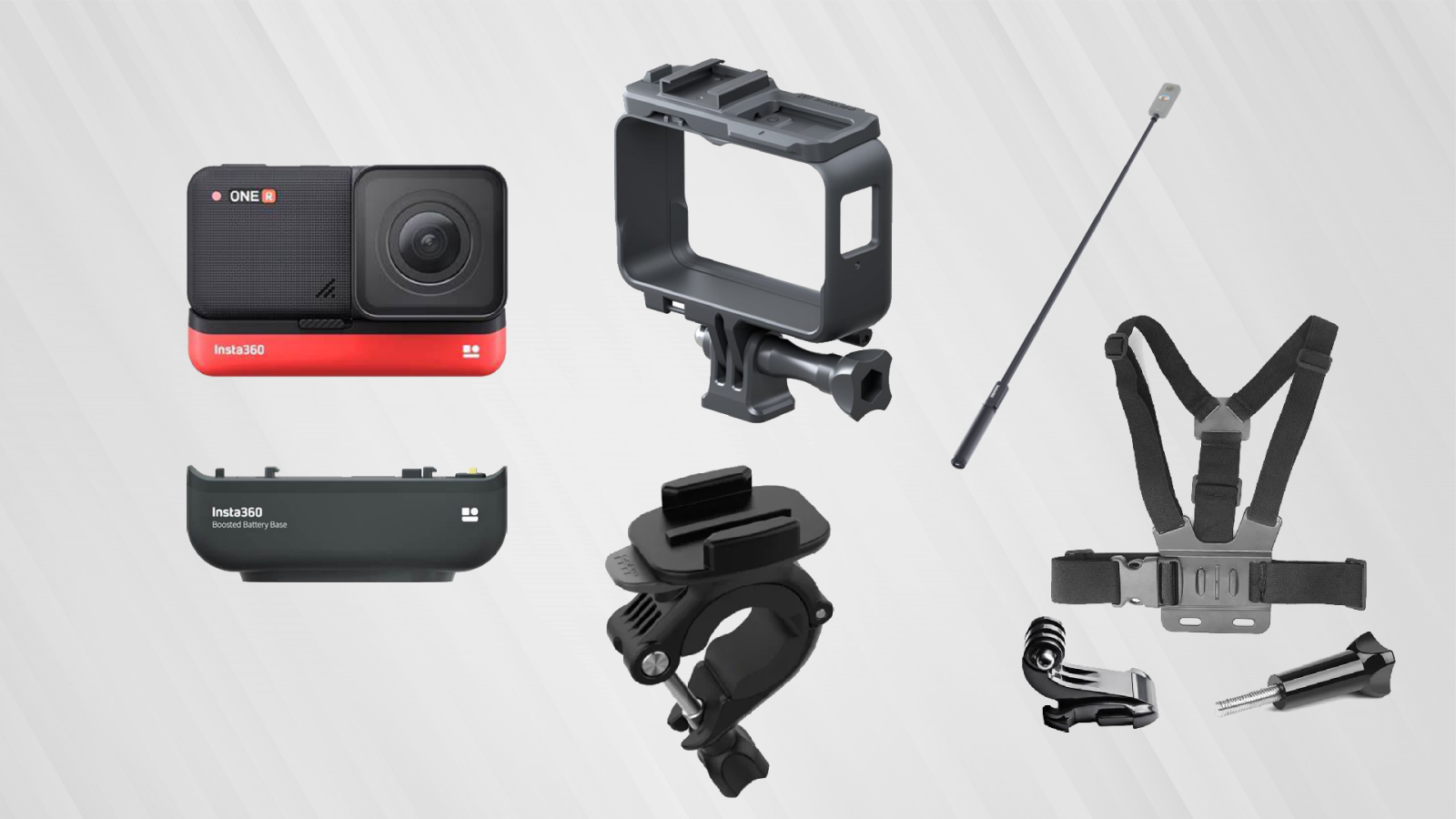 Insta360 One R + accessoires et batterie boostée - Photo 1 sur 2