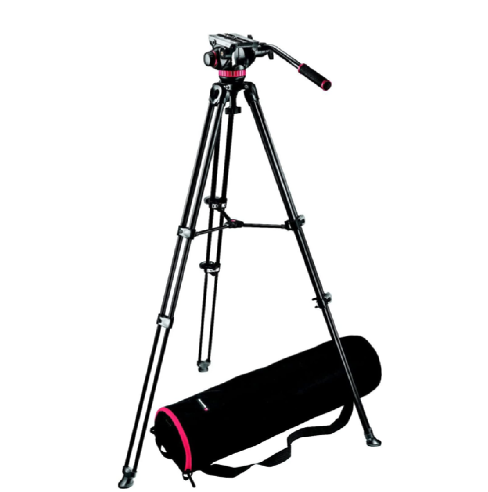 Manfrotto Trépied avec tête fluide Manfrotto - Photo 1 sur 2
