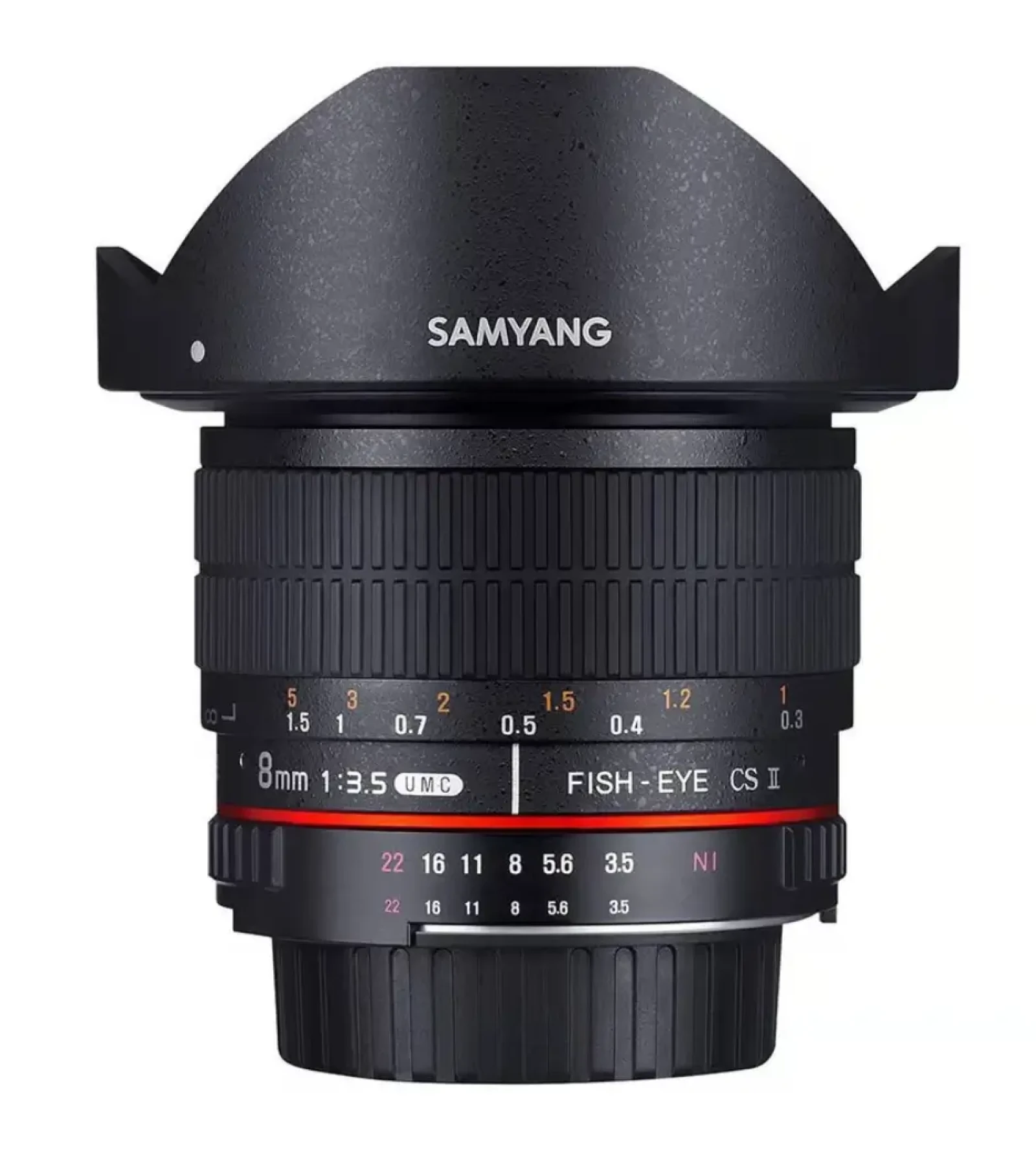 Samyang 8mm f/3.5 CS II Fisheye monture Canon - Photo 2 sur 2