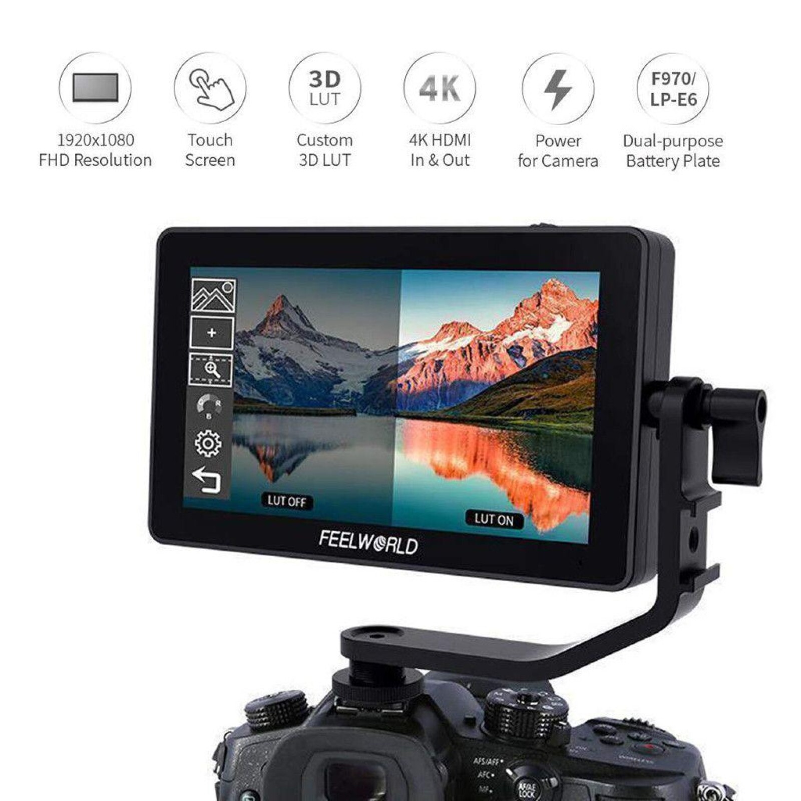 Feelworld F6 PLUS 4K - Photo 3 sur 5