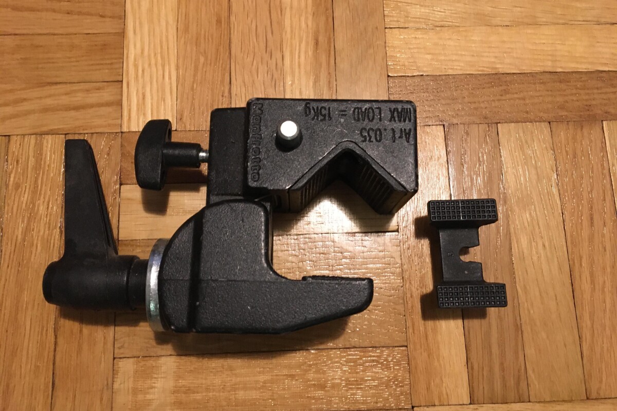 Location Clamp Manfrotto - Lightyshare