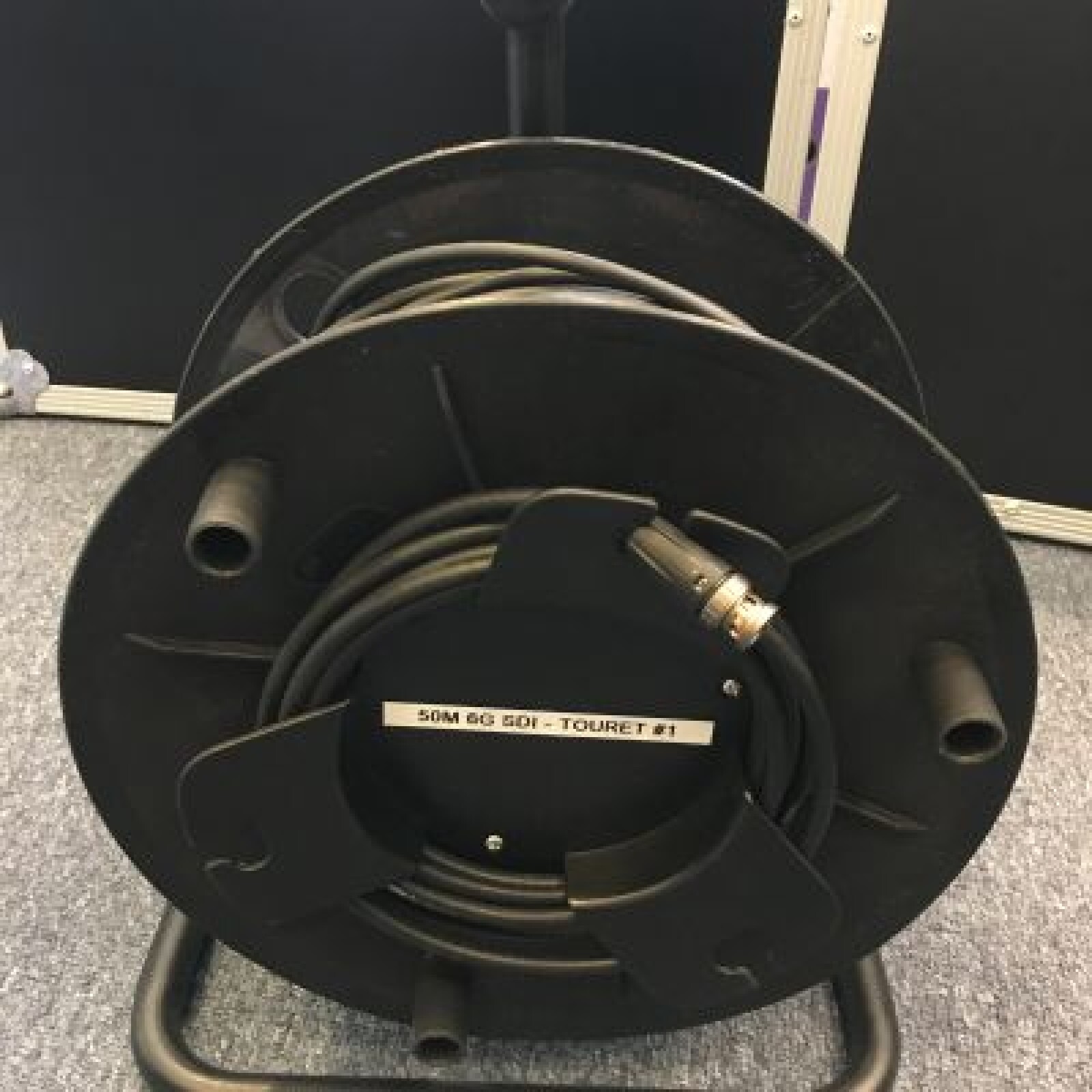 Touret 50m 6G SDI (UHD/4K 30P) - câble BNC - Photo 1 sur 5