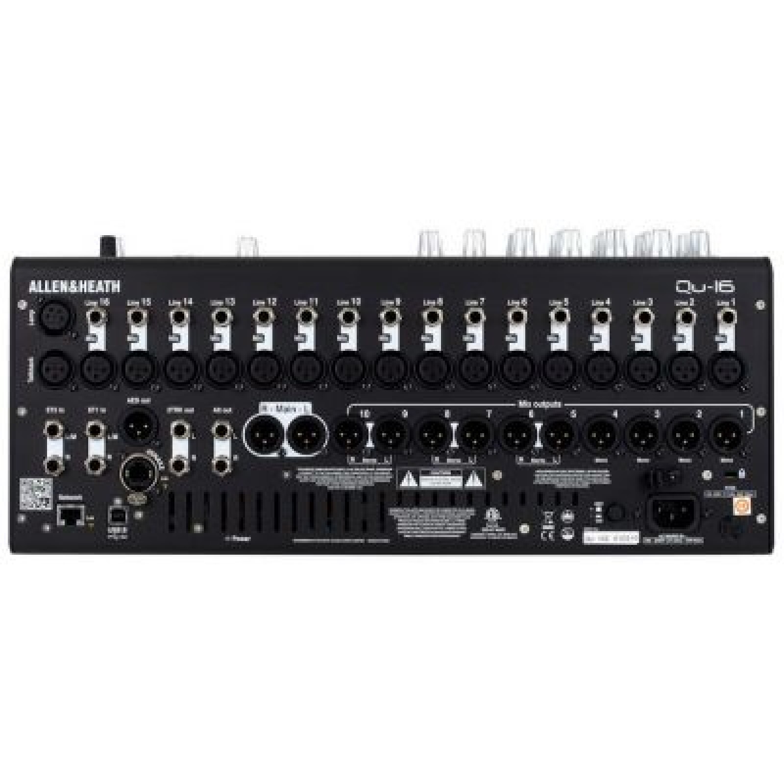 Console numérique Allen&Heath Qu-16 Chrome - Photo 2 sur 4