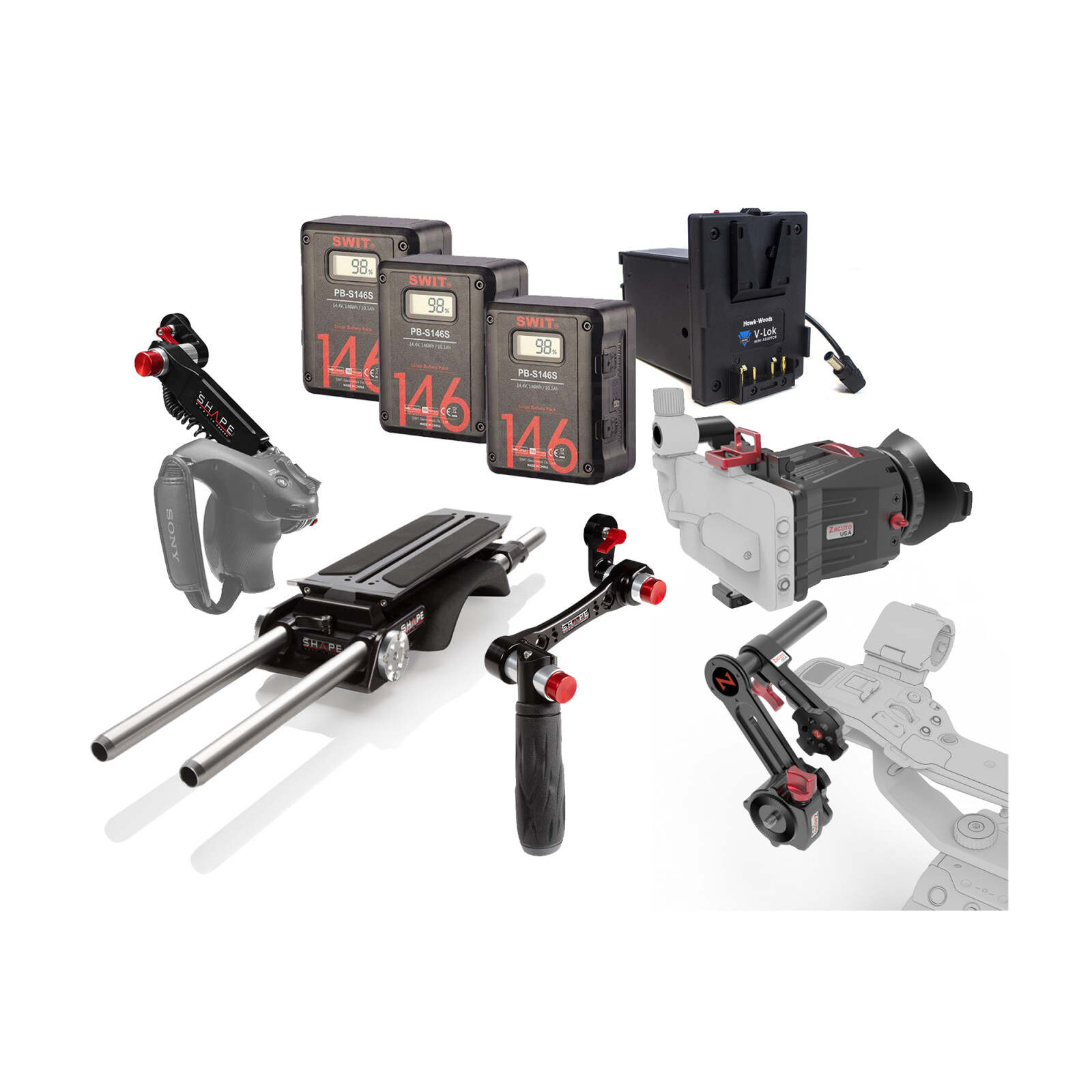Kit épaule pour Sony FX6 - Photo 1 sur 4