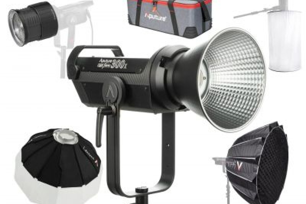 Location COB Aputure LS 300x (Projecteur LED Bicolore) / sans modificateur - Lightyshare