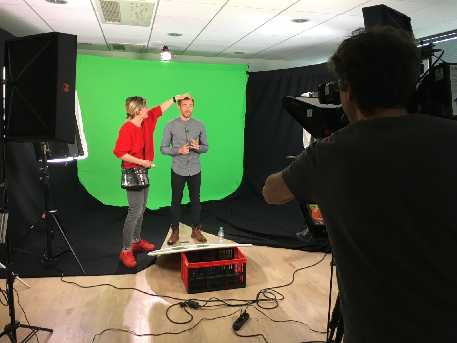 Kit fond vert Chromakey / Kit Studio Borniol - Photo 6 sur 6