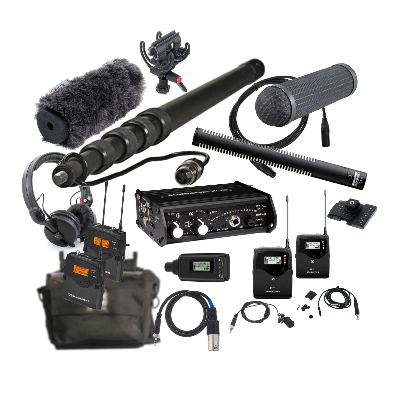 Kit Son Mixette Sound Device + HF + Sanken CS-1E - Photo 1 sur 1