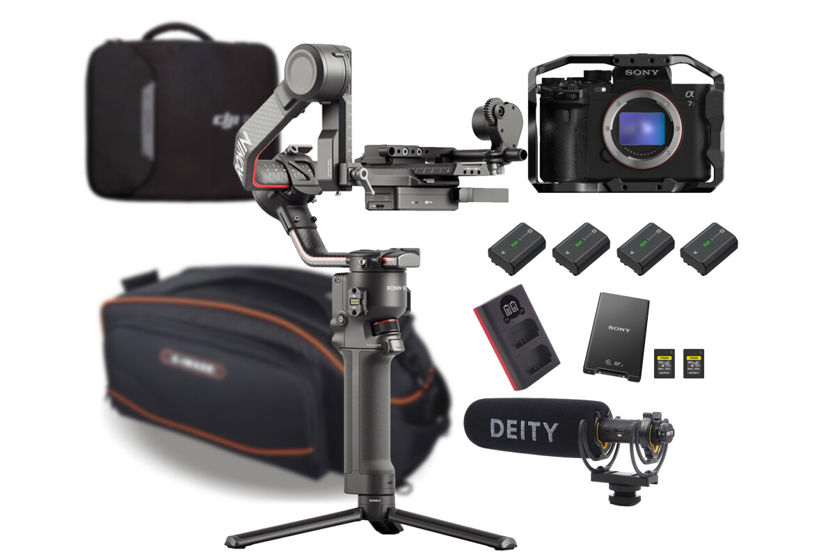 Location Pack Stabilisateur + A7SIII (Stabilisateur Ronin RS2 + Sony Alpha 7S3 / A7S3 / A7S 3) - Lightyshare