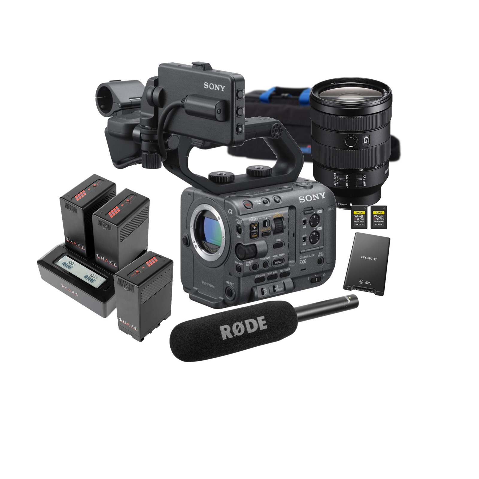 Sony FX6 + Objectif 24-105 mm f/4 Sony FE (Camera Sony FX 6) - Photo 1 sur 3