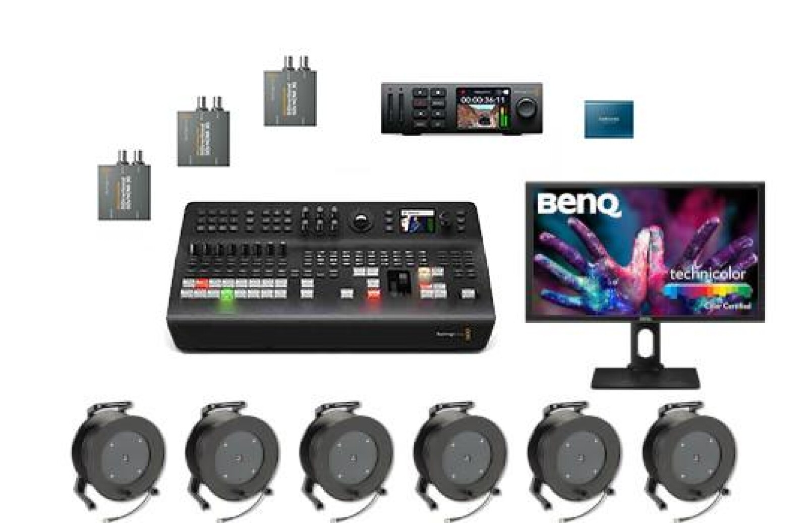 Pack Régie vidéo Atem Television Studio Pro 4k light - Photo 1 sur 1