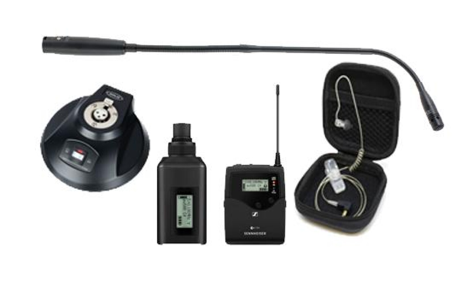 Kit intercom oreillette HF et micro d'ordres Puch To Talk (PPT) - Photo 1 sur 2