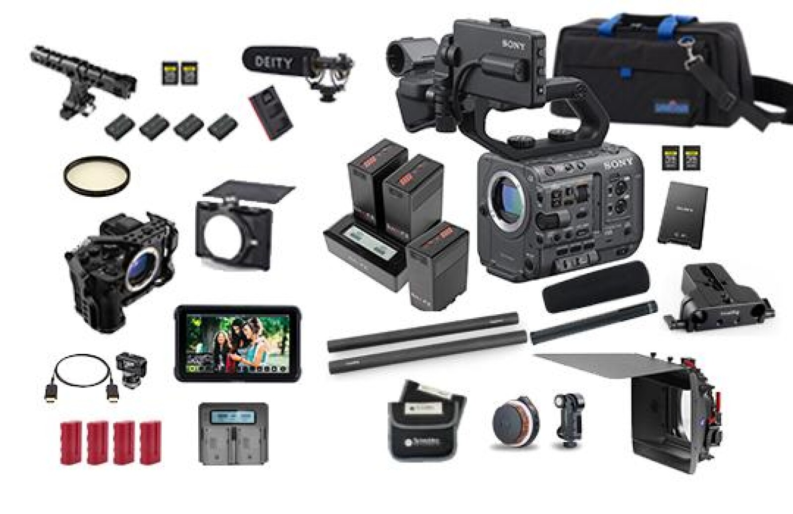 Pack fiction clip multicam FX6 + A7S3 (multicaméra) - Photo 1 sur 1