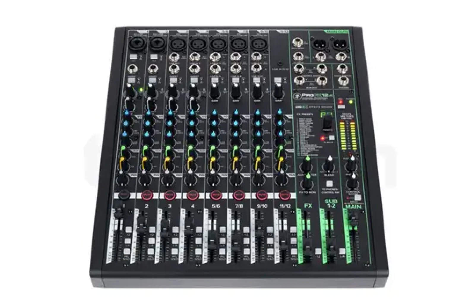 Pack sonorisation complet (Console + Micro HF + enceintes SAMSON D208 + pieds + câbles XLR 50m + housses) - Photo 4 sur 5