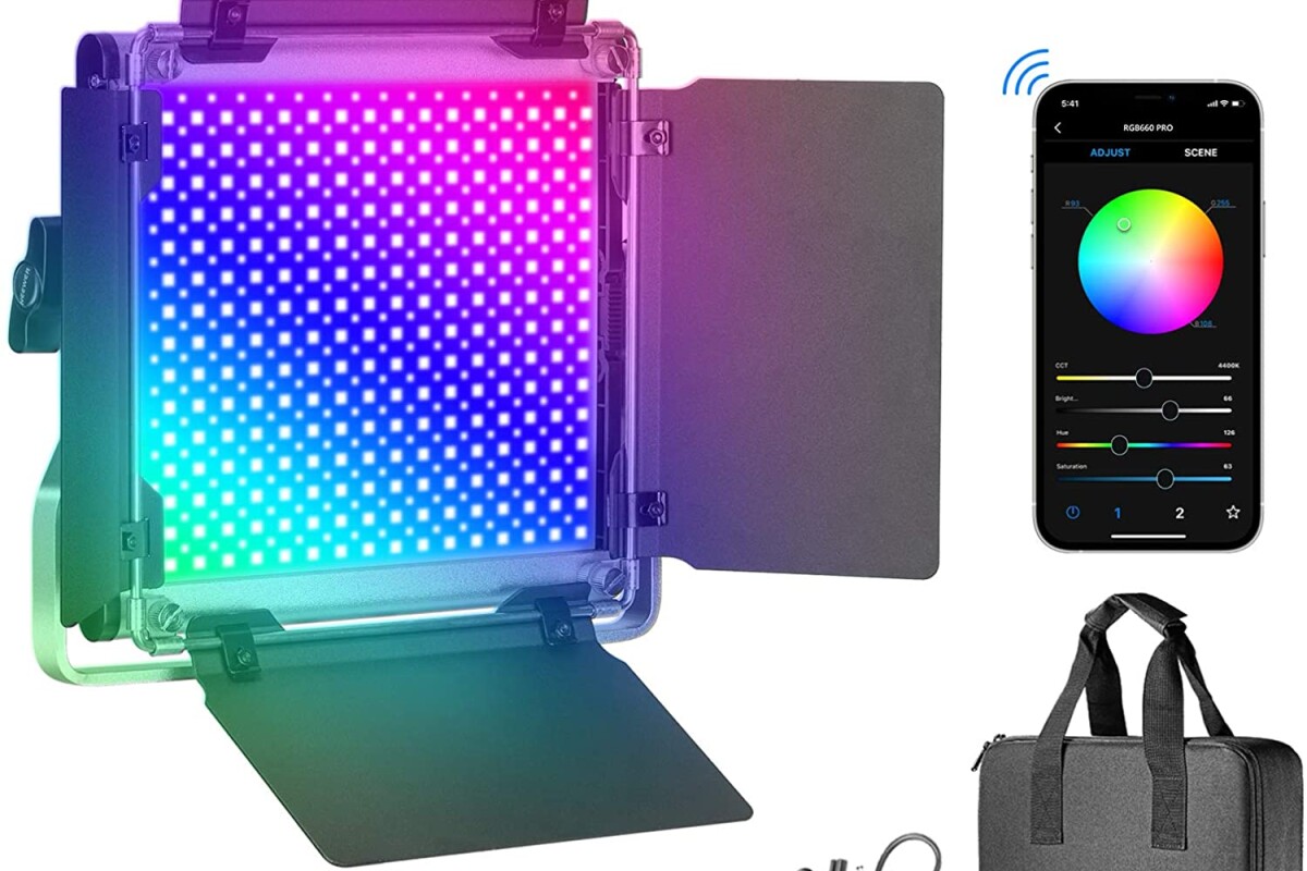 Location Neewer 660Pro RGB LED - Lightyshare