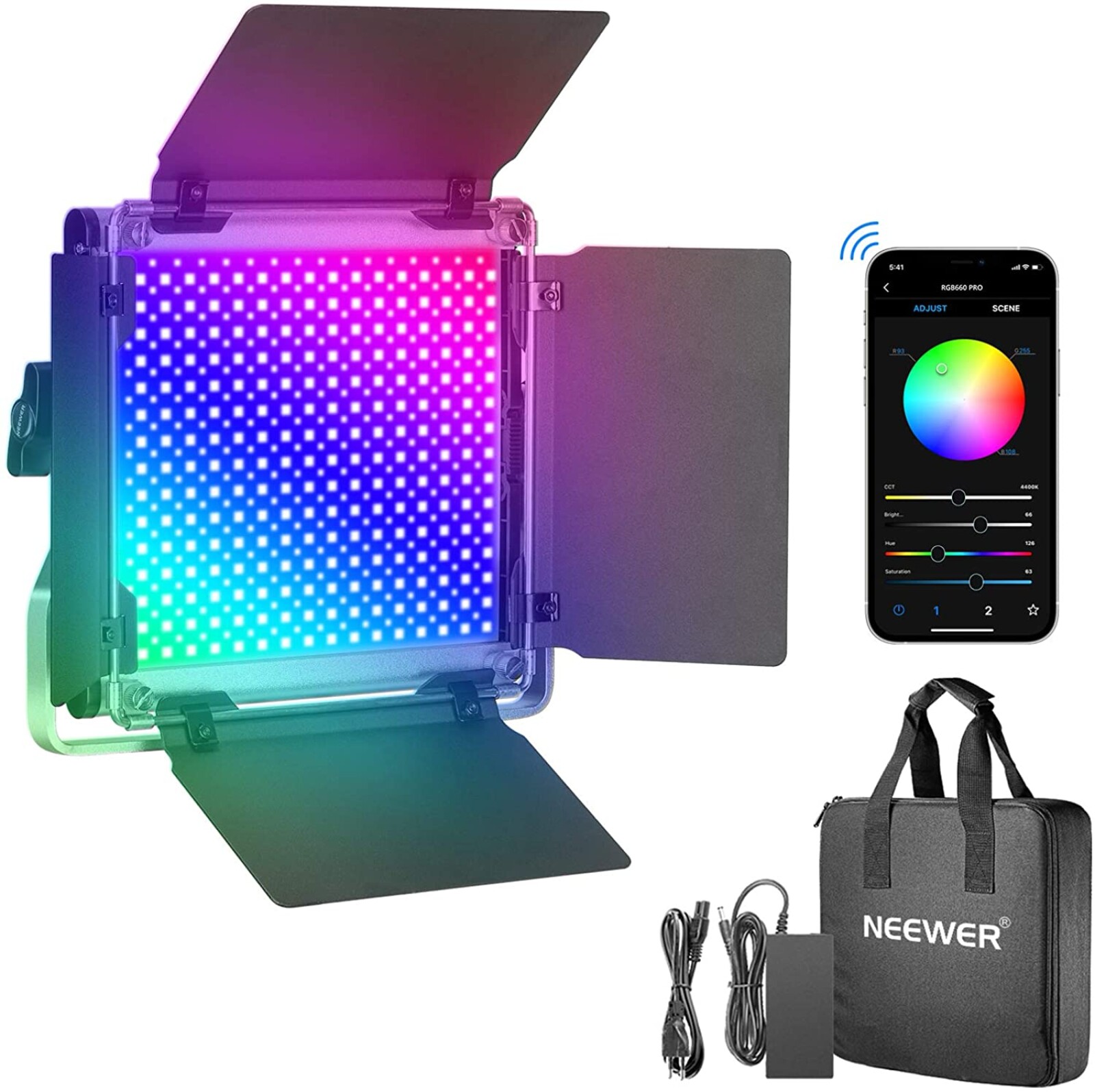 Neewer 660Pro RGB LED - Photo 1 sur 1
