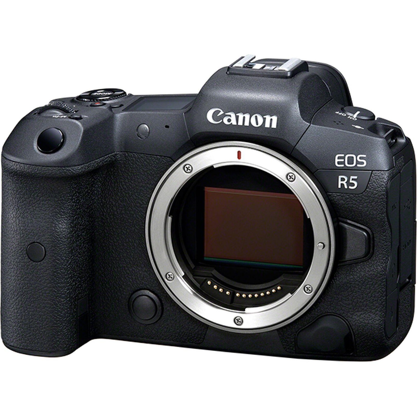 Boitier Canon EOS R5 nu + Batteries + Chargeur + Carte CFexpresse + Lecteur de carte - Photo 1 sur 5