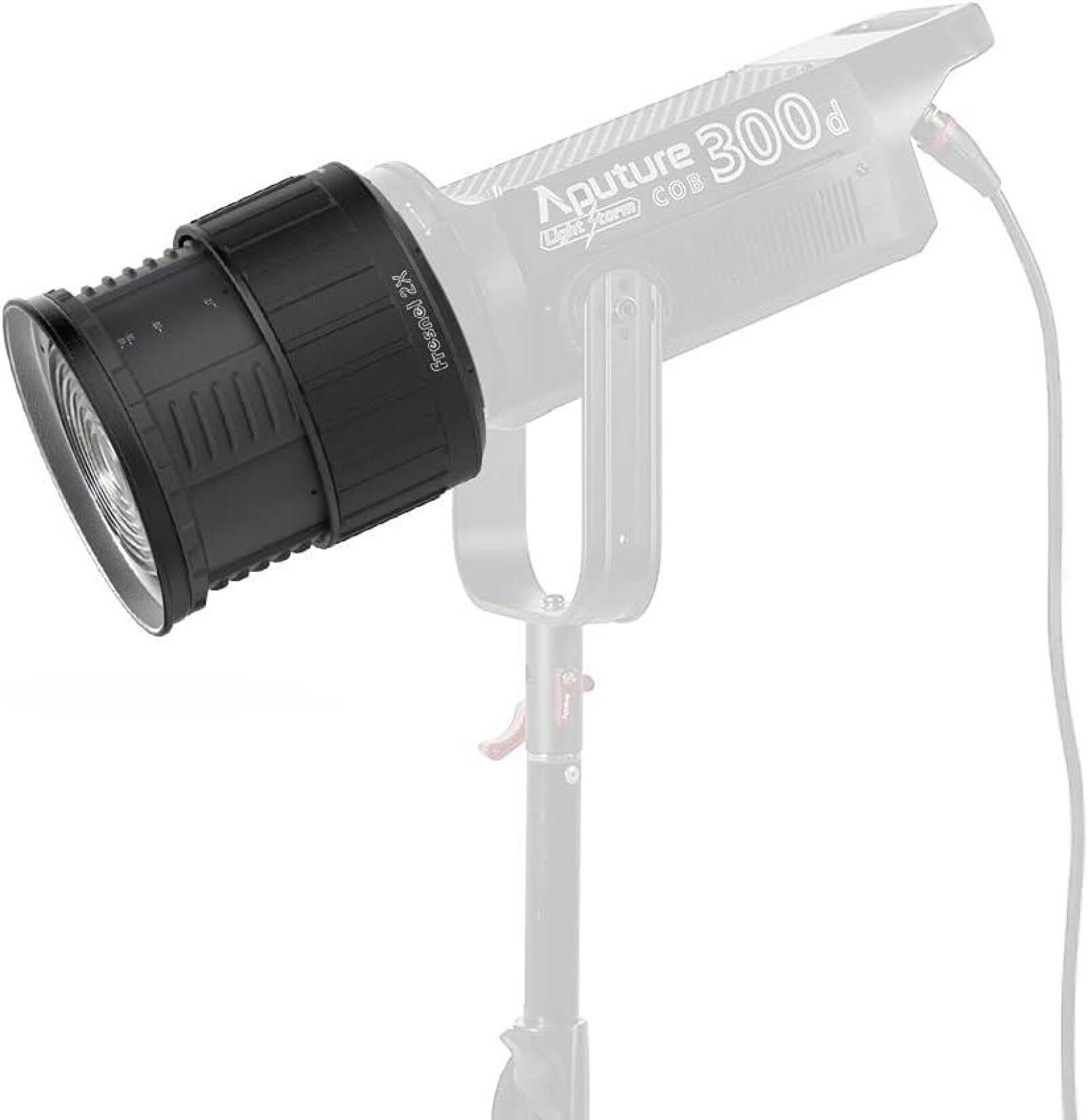 Fresnel Aputure (monture Bowens) + Volet Barndoor - Photo 2 sur 5