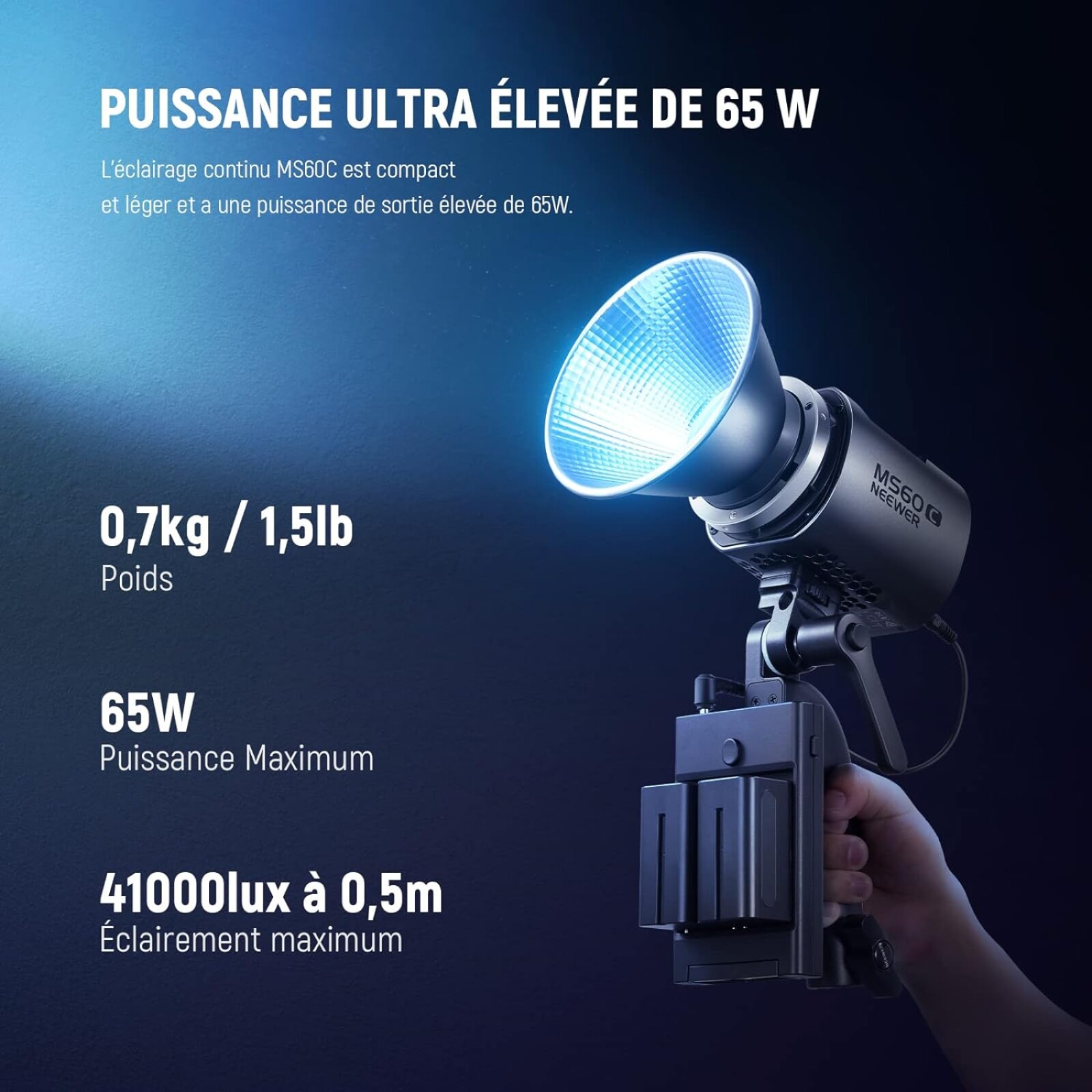 Neewer MS60C - Photo 2 sur 4