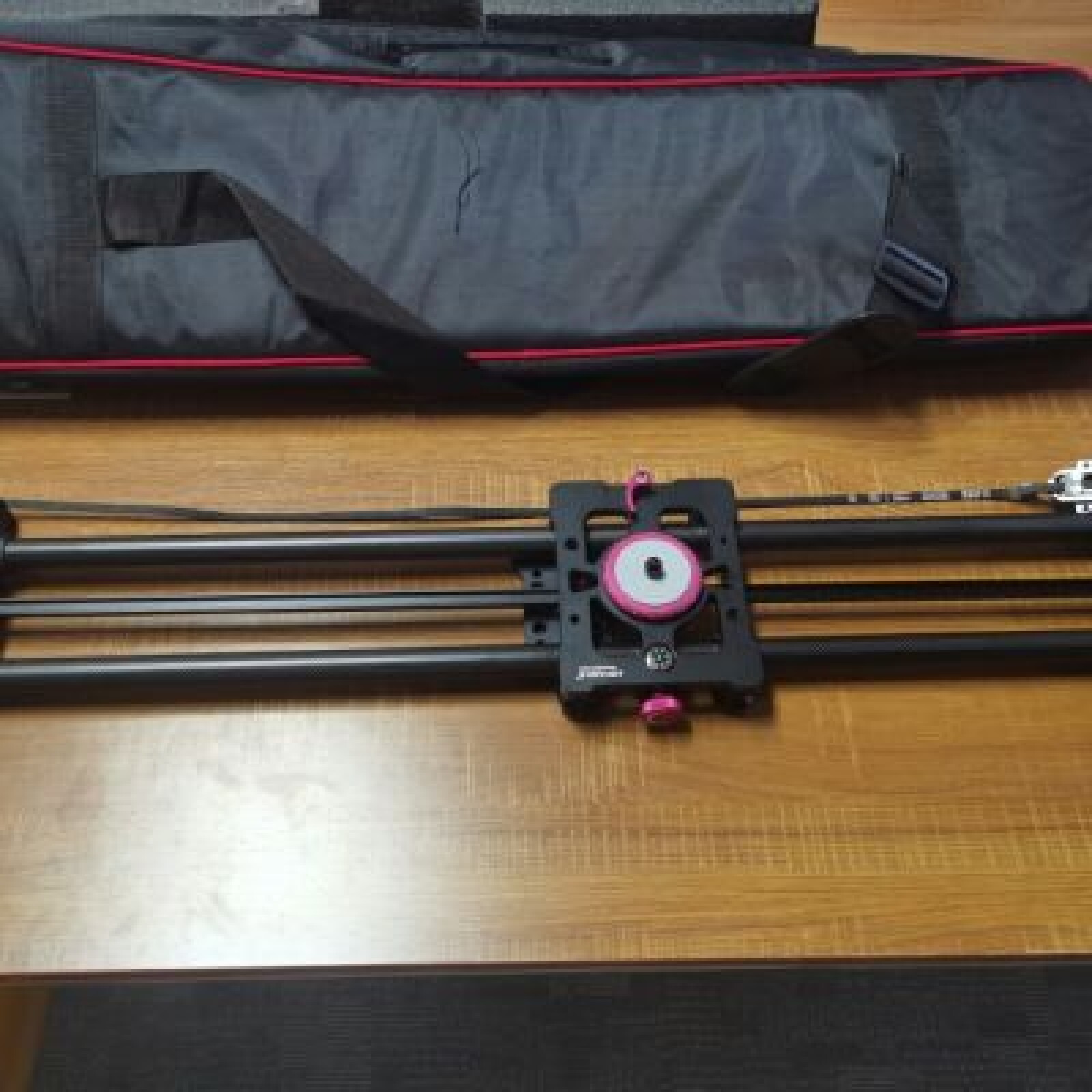 ASHANKS Bluetooth carbone caméra glissière suivre Focus motorisé contrôle électrique retard curseur Rail de piste pour la photographie en temps opportun - Photo 2 sur 3
