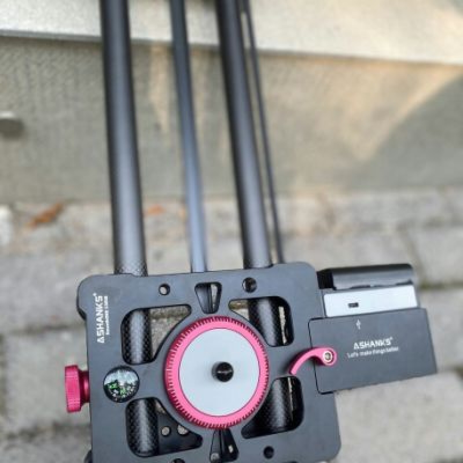 ASHANKS Bluetooth carbone caméra glissière suivre Focus motorisé contrôle électrique retard curseur Rail de piste pour la photographie en temps opportun - Photo 3 sur 3