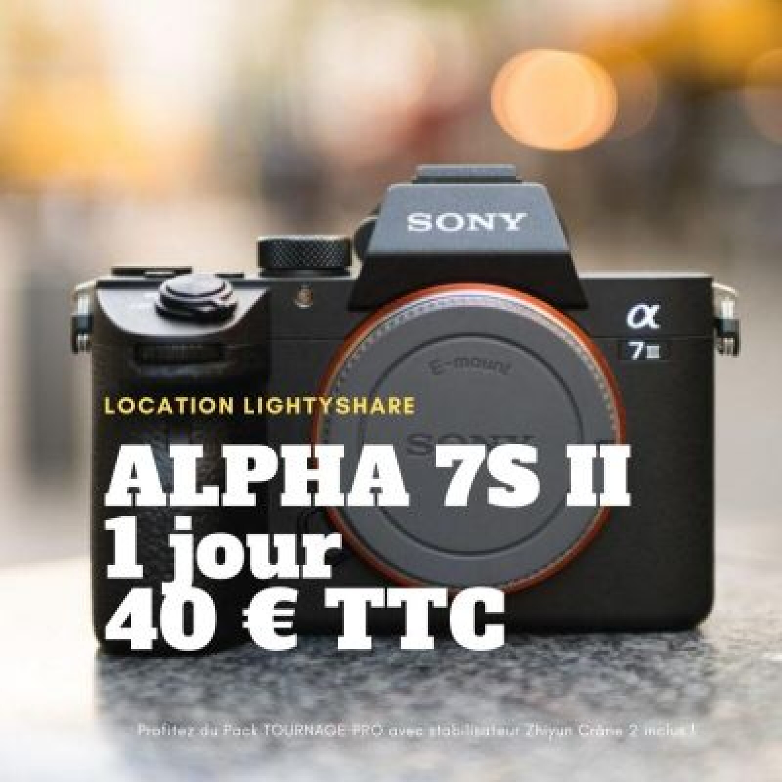 Boîtier Alpha 7S II + 2 objectifs (Sac de transport Inclus) - Photo 1 sur 5