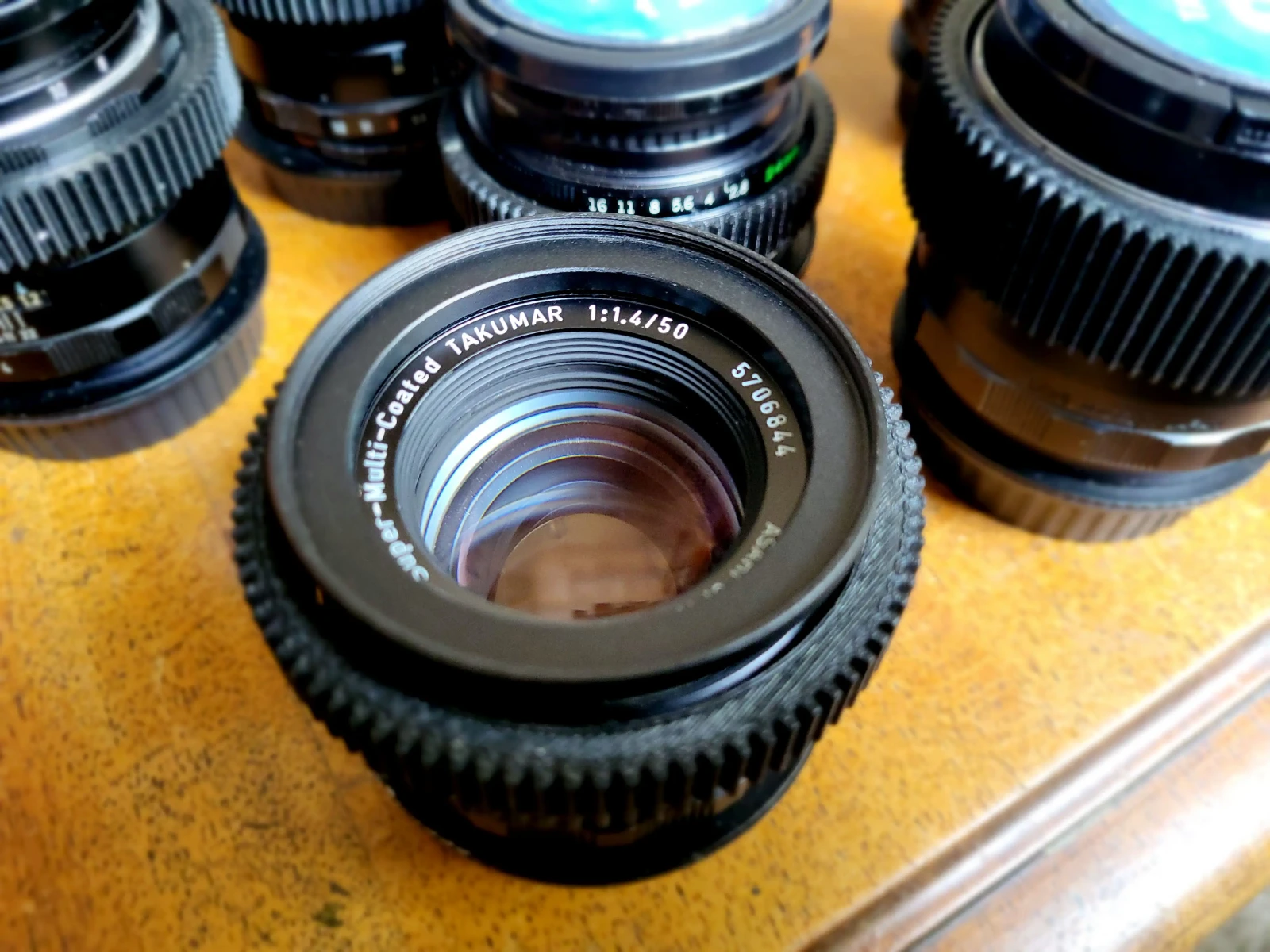 SET Objectifs TAKUMAR SMC SUPER - Photo 2 sur 3