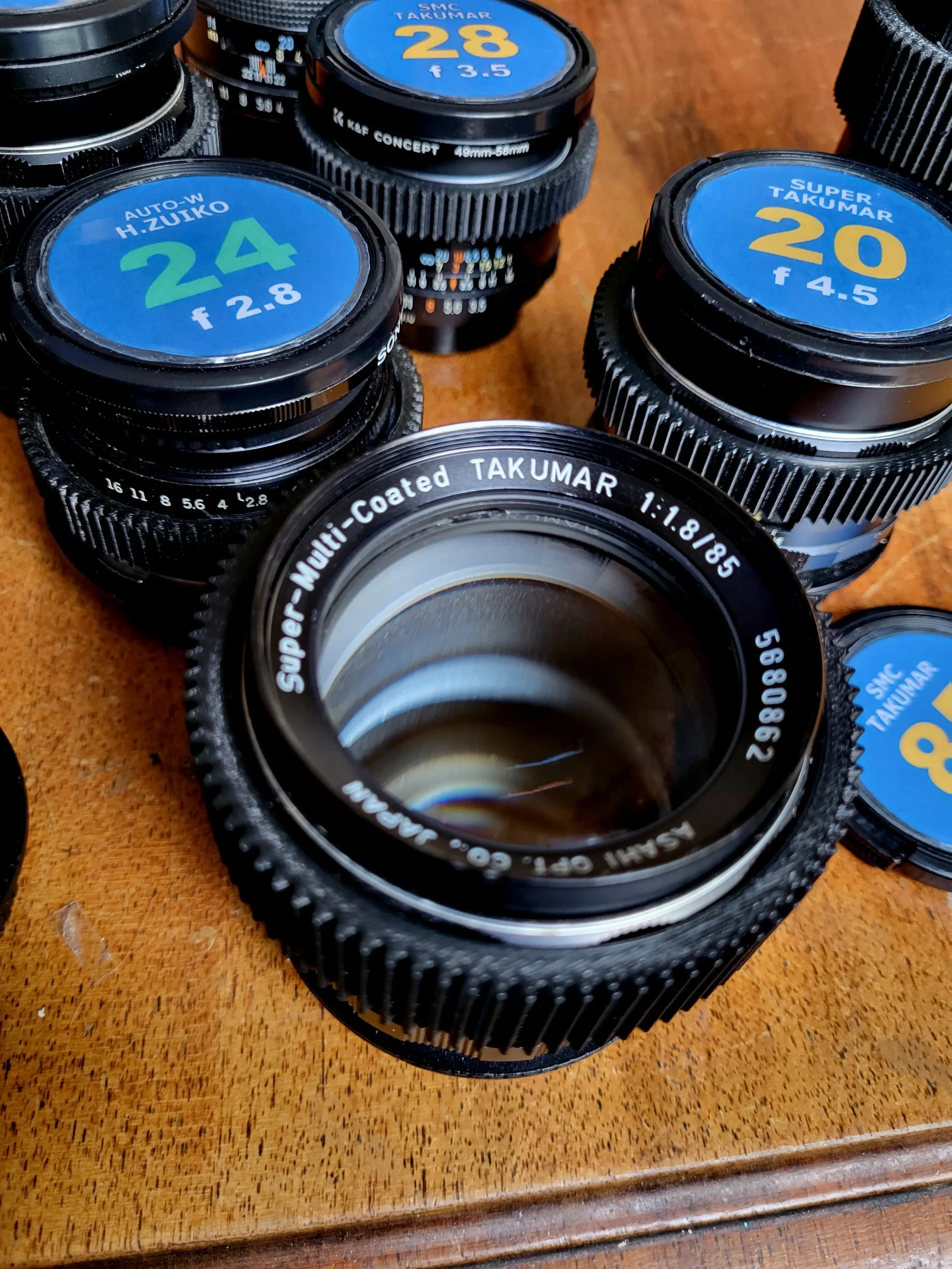SET Objectifs TAKUMAR SMC SUPER - Photo 3 sur 3