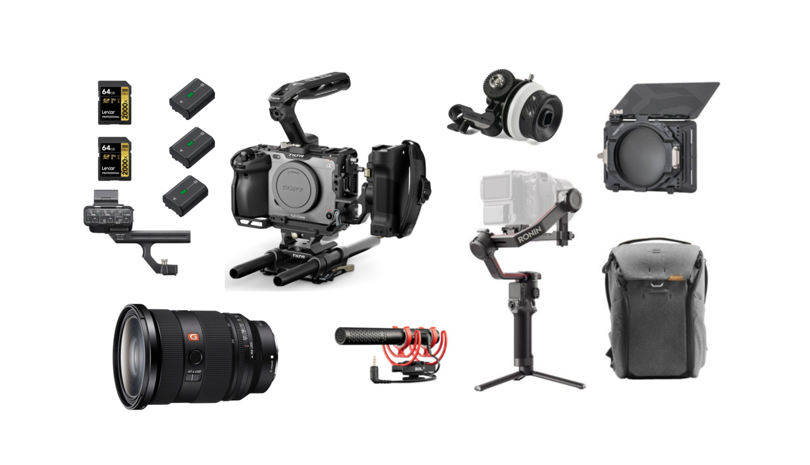 Pack Ultime Cinéma FX3 avec stab - Photo 1 sur 1
