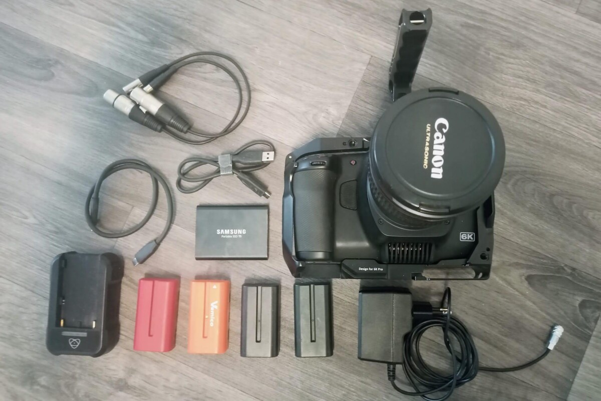 Location Pocket Cinema Camera 6k pro (BMPCC 6k pro) Basic kit - Lightyshare