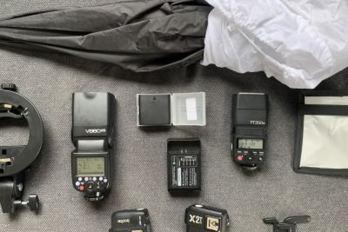 Location Kit Flash Studio Godox pour Sony et Canon - Lightyshare