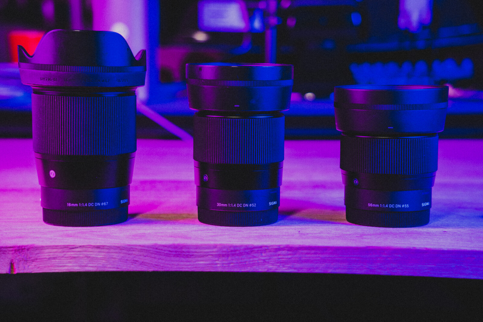 Pack objectifs Sigma - 16mm+30mm+56mm - Monture Sony E - Photo 1 sur 5