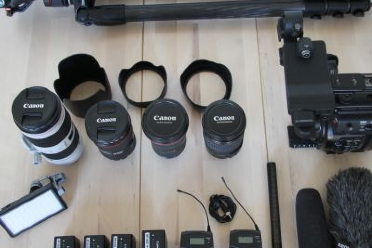 Location Canon C200 - SUPER PACK - kit pour reportage, interview, corporate, pub, clip, court métrage - Lightyshare