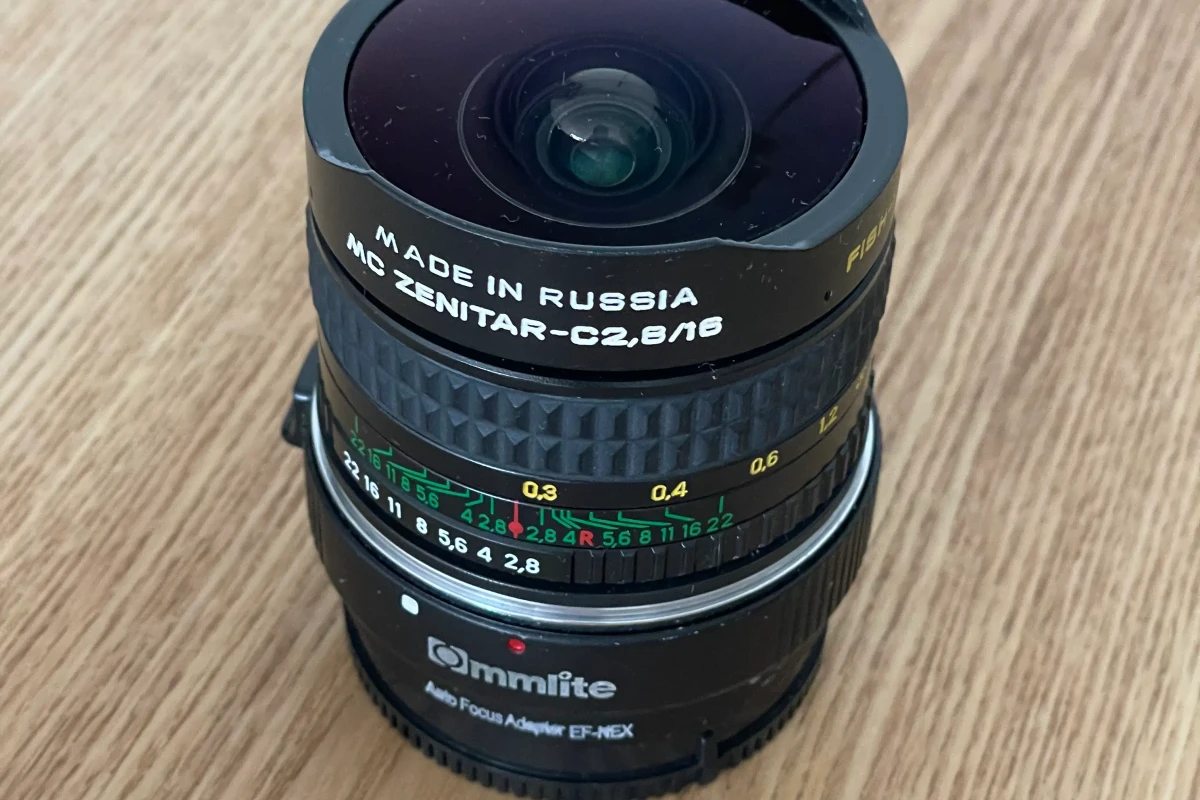 Location Zenitar MC M2.8/16 Fisheye - Lightyshare