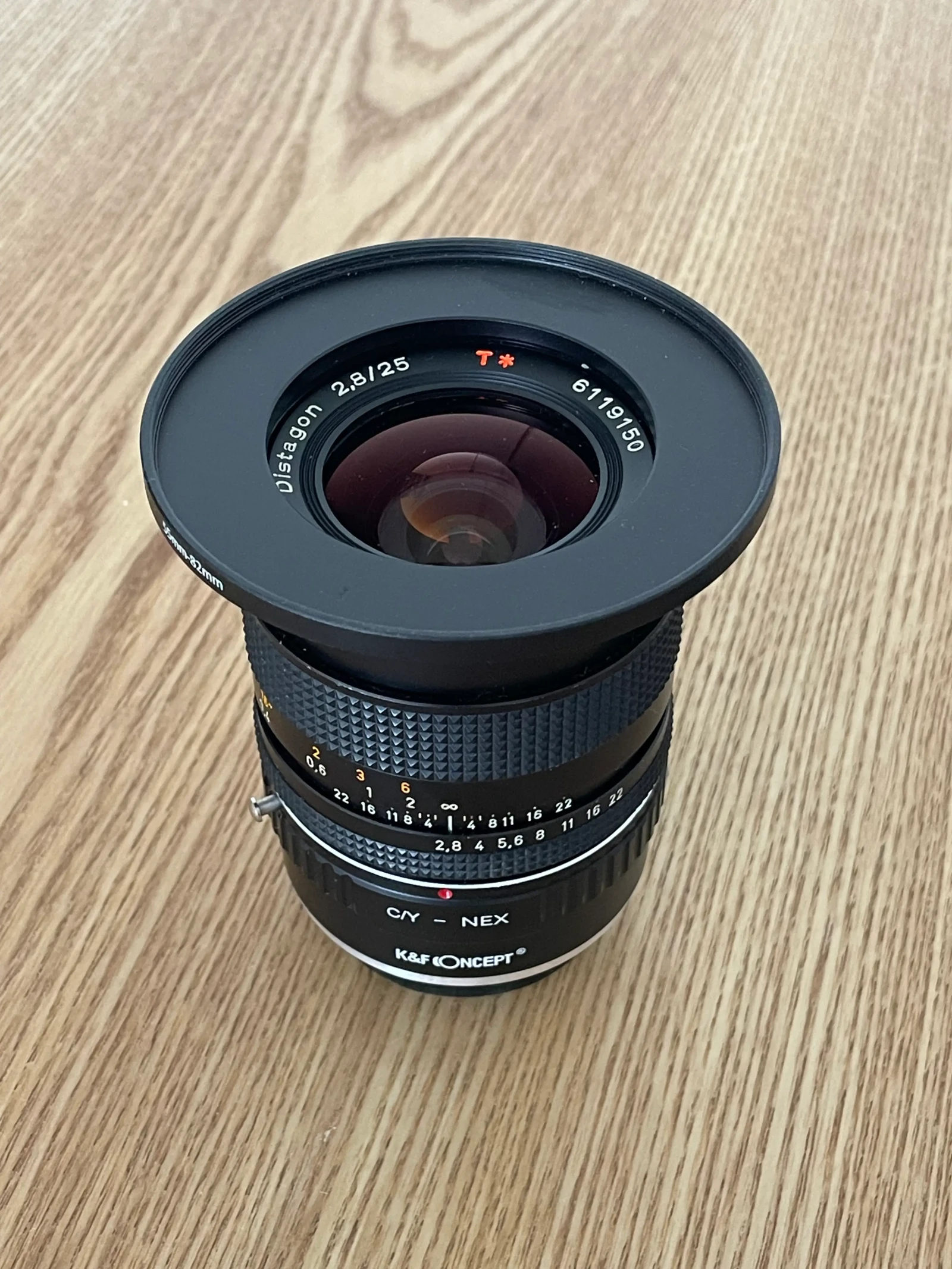 Zeiss Contax 25mm F2.8 EF - Photo 1 sur 2