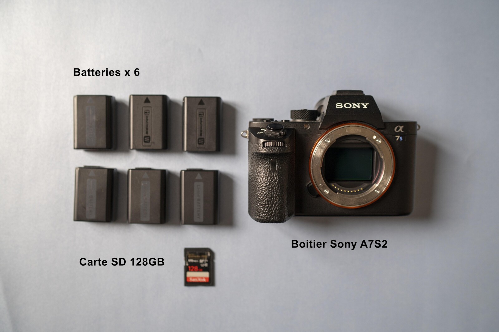Sony Alpha 7S2 - Kit Tournage - Photo 2 sur 9