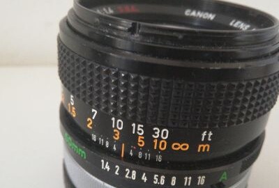 Location Objectif 50mm 1.4 Argentique avec adaptateur EF