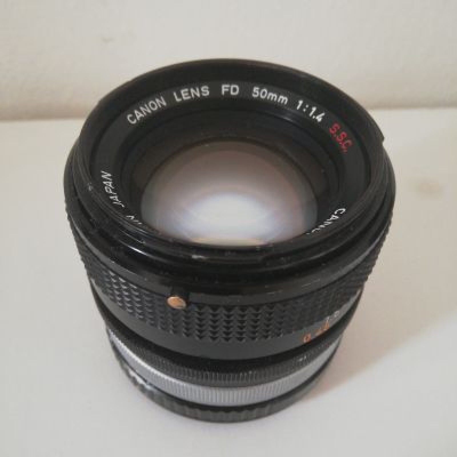 Objectif 50mm 1.4 Argentique avec adaptateur EF - Photo 3 sur 4