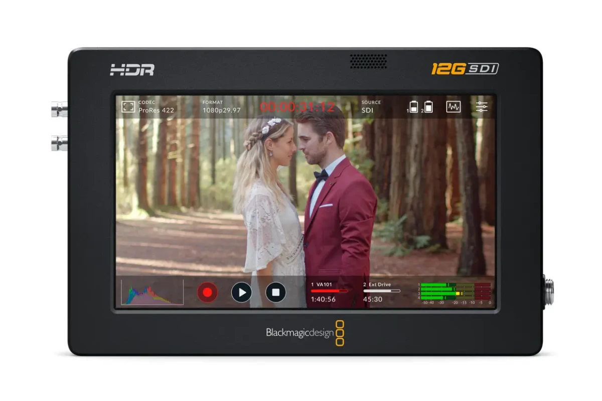 Location Blackmagic Design Video Assist 5 12G HDR - Lightyshare