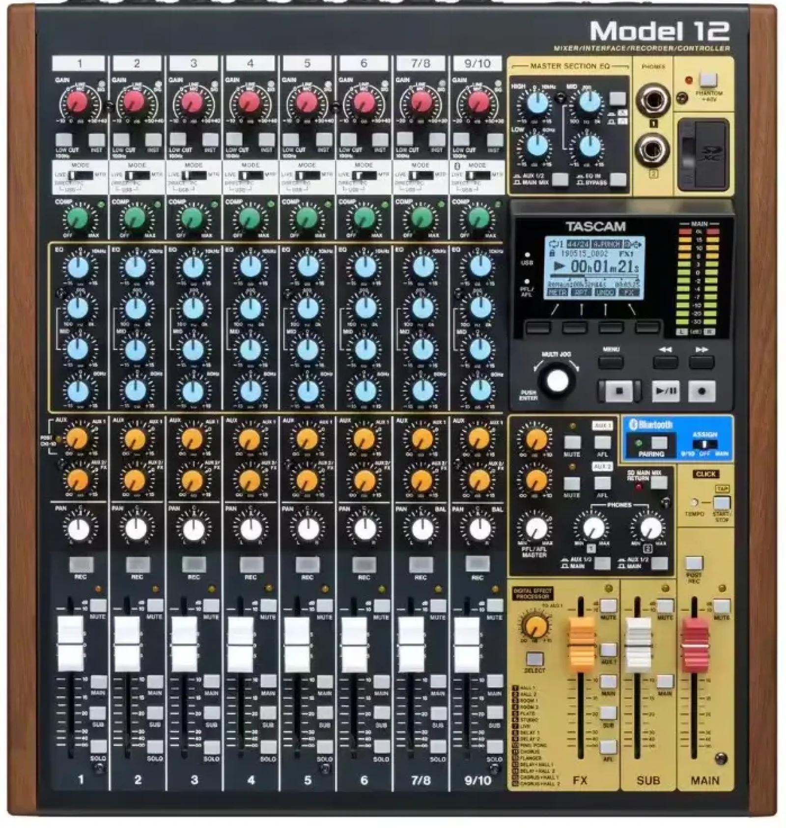 Tascam Model 12 - Photo 3 sur 4