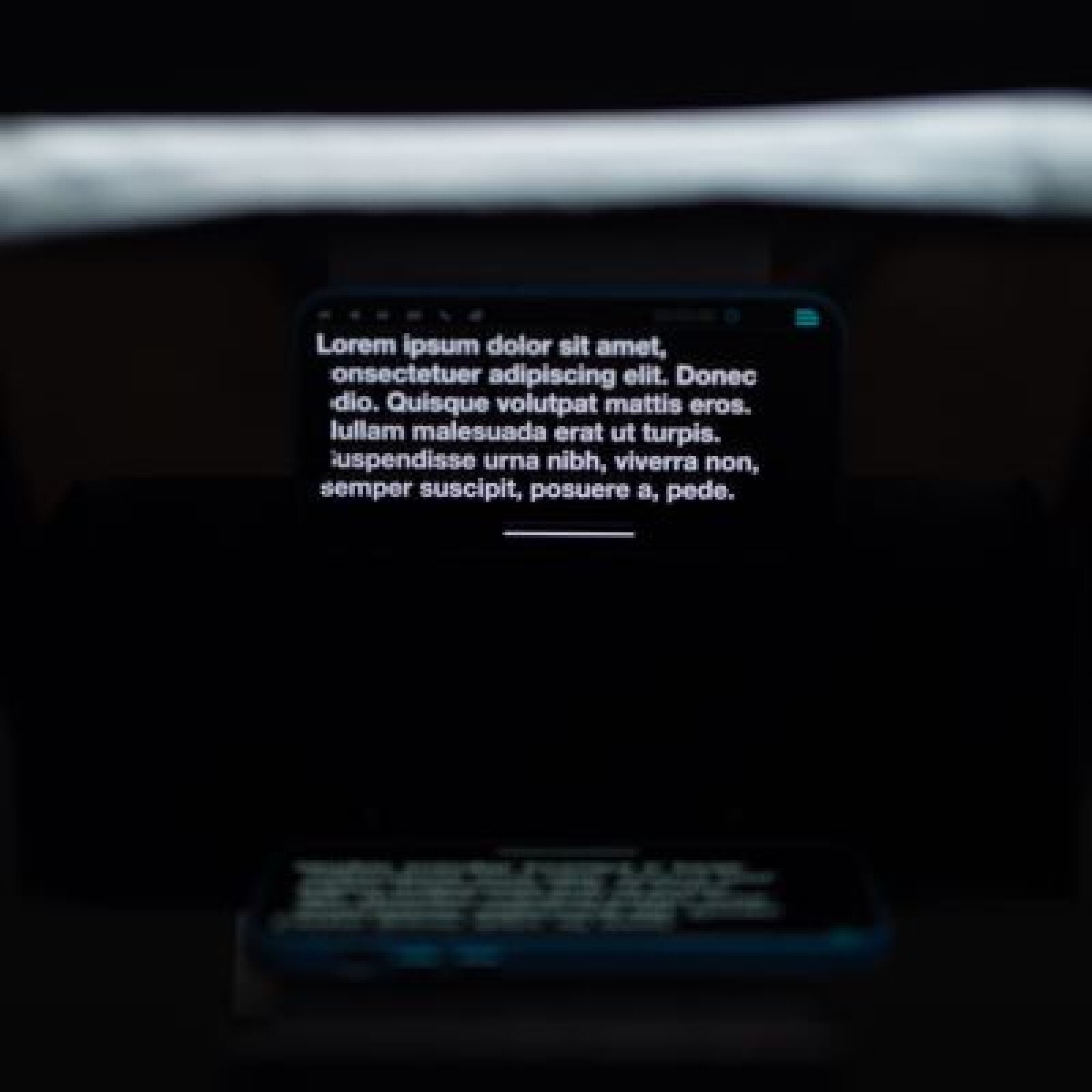 Téléprompteur pour smartphone et ipad - Photo 3 sur 5