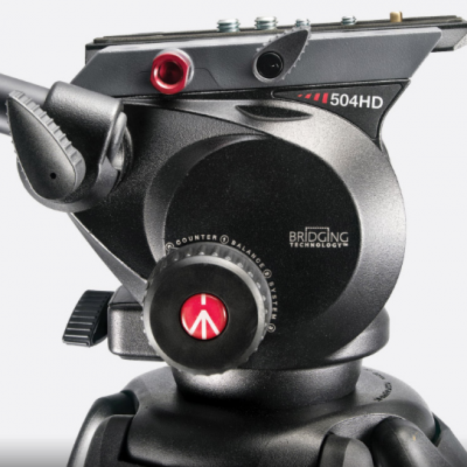 Trépied Manfrotto 504 HD - Photo 3 sur 5
