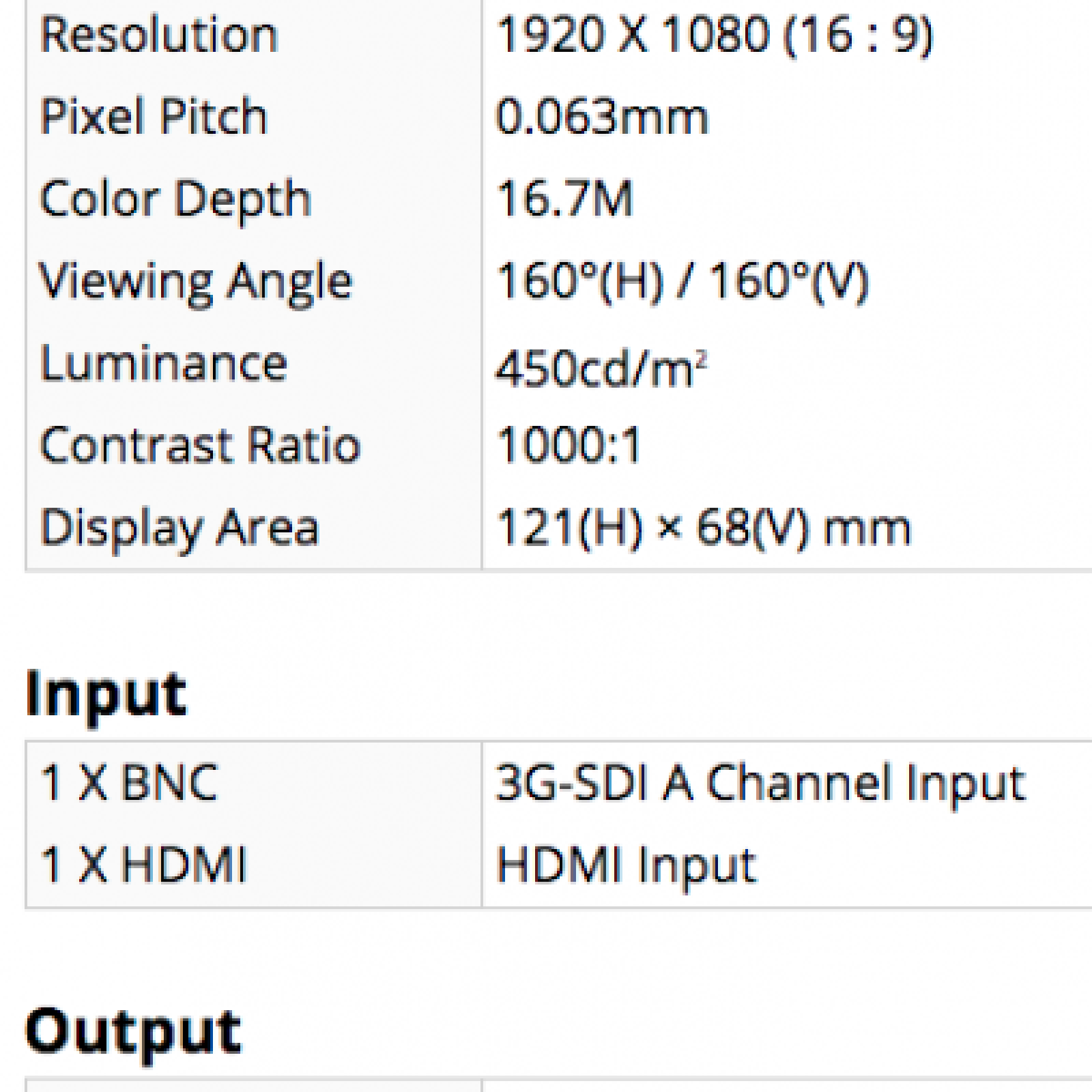 Moniteur TVlogic 5.5" VFM-058W (pack 1) - Photo 4 sur 5