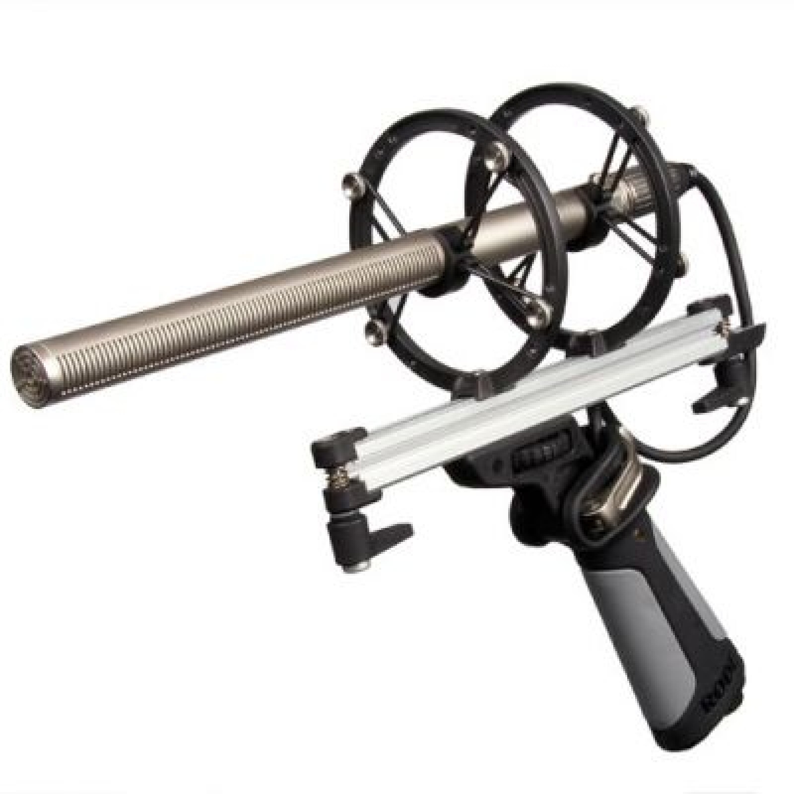 Kit micro Audio technica  AT 875 R + Suspension Blimp Rode + Boompole perche Rode + Bonette Rode - Photo 4 sur 4