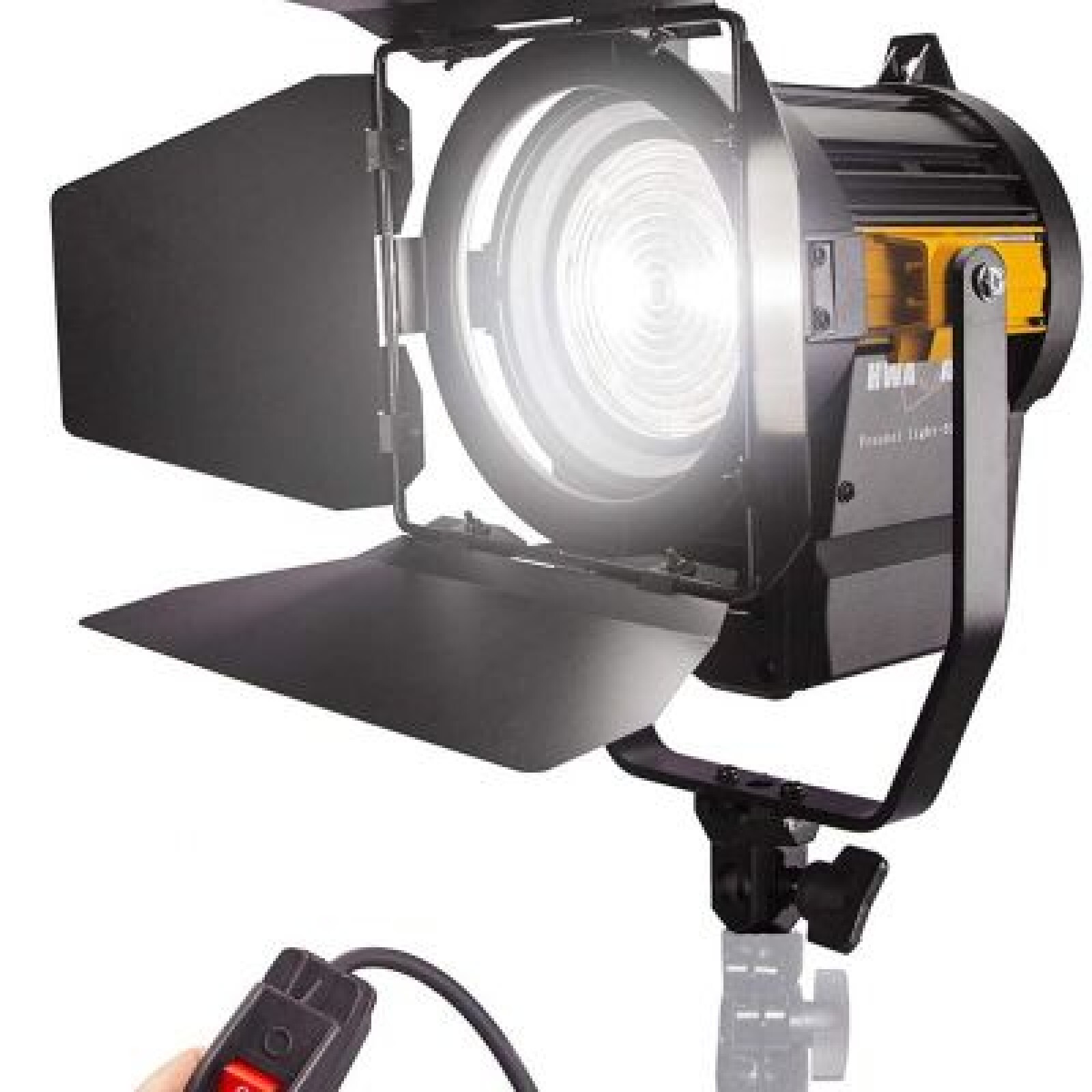 Fresnel LED 70 W (kit x 2) Dimmable Spotlight avec 2 trépieds - Photo 1 sur 3