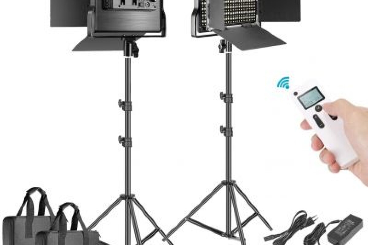 Location PANNEAUX LED (kit x 2) Neewer 660 2,4 G bi-couleur avec telecomande - Lightyshare